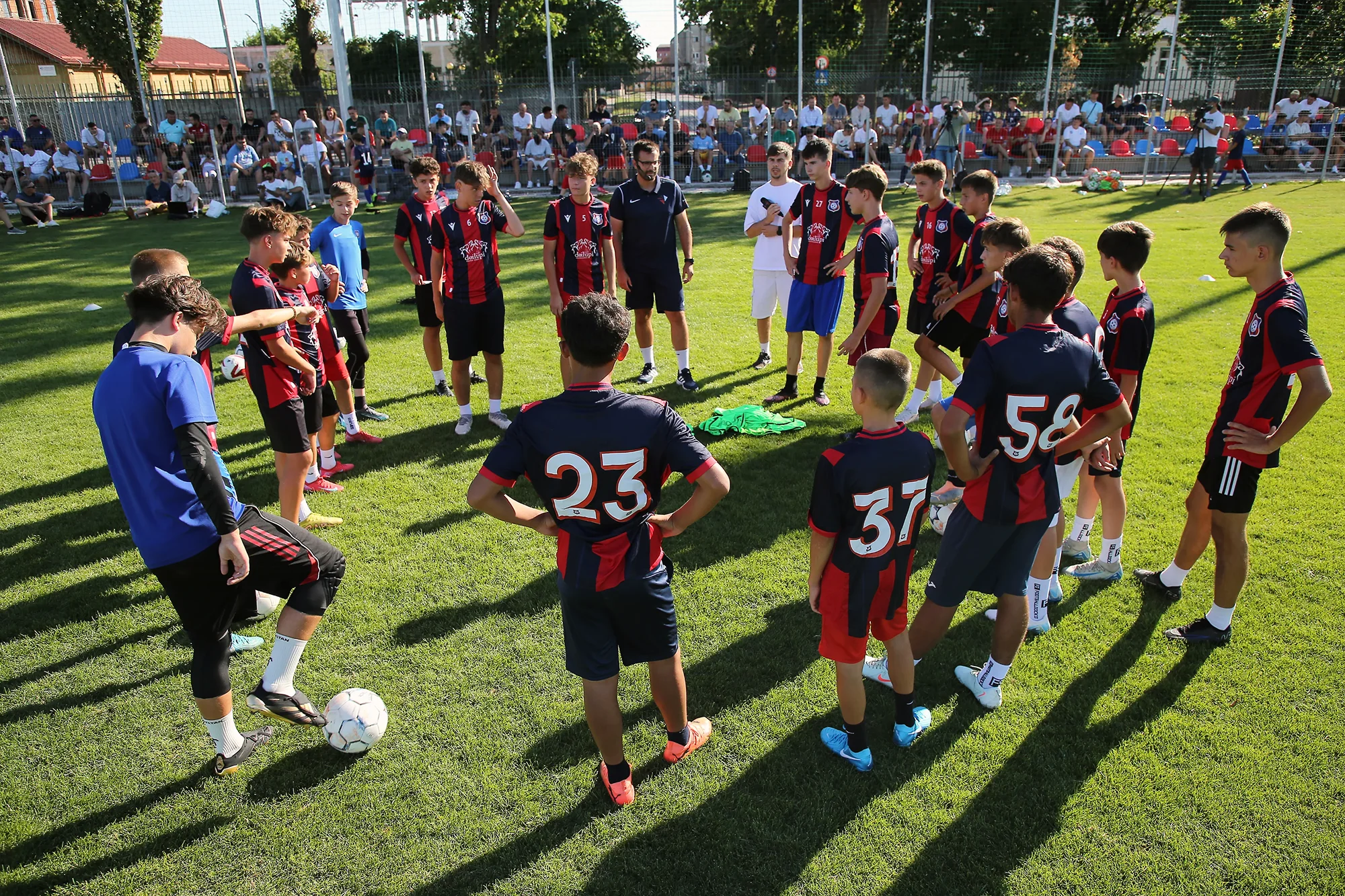 Radical Football Team training